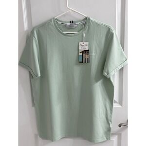 Kenneth Cole New York Mens Morning Green Core Edit T-Shirt KT9Q04NGGF Size M